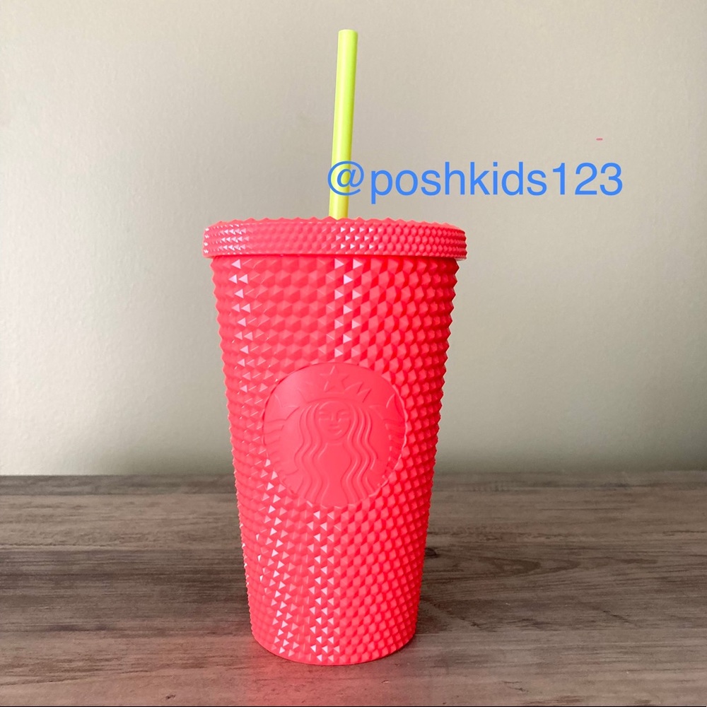 STARBUCKS Grande Studded Dragonfruit Cold Cup Tumbler